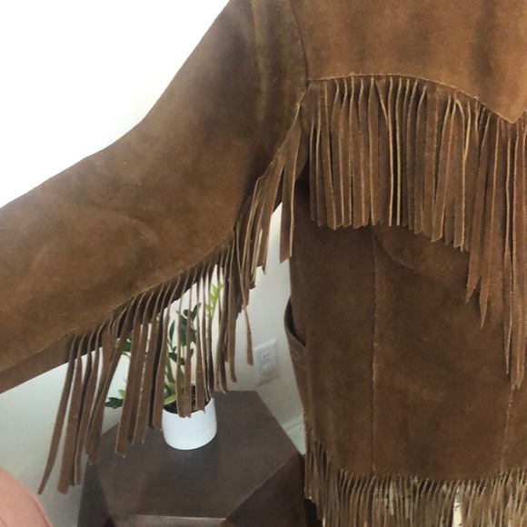 Vintage Suede Fringe Jacket - Picture 8 of 13